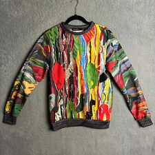 Hudson Outerwear Streetwear Mens Small Long Sleeve Vibrant Multicolored Sweater picture