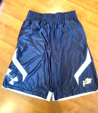 US Naval Academy Annapolis Under Armour Men's Shorts Blue Size L w/ Pockets NWOT picture
