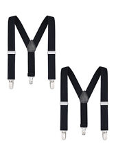 Buyless Fashion Adjustable 2 Pack Suspenders for Kids Elastic 1
