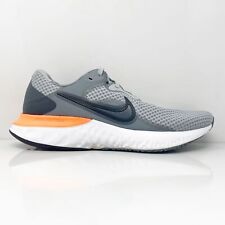 Nike Mens Renew Run 2 CU3504-011 Gray Running Shoes Sneakers Size 12 picture