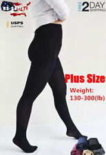 Women Plus Size 3X 4X 5X 600D velvet opaque Stockings Pantyhose Lengthen Tights  picture