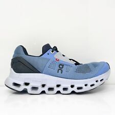 On Womens Swiss Engineering Cloudstratus 2 Blue Running Shoes Sneakers Size 6 picture
