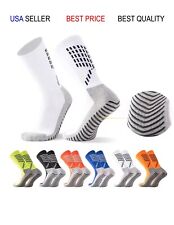 1 Pair Sport Socks Anti-Slip Grip Soccer Football Basketball Men Socks Premium picture