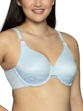 Vanity Fair Radiant Back Smoothing Flat Underwire Bra Light BLUE 36 38 40 42 44 picture