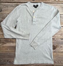 RRL Ralph Lauren Long Sleeve Henley Shirt Mens Medium picture