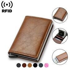 Slim Wallets For Men Bifold Mens Wallet With Removable Money Clip RFID Blocking picture