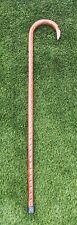 Solid Hickory Wood Walking Cane Self Defense and Luxury Made In USA picture