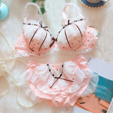 Japanese Sweet Girls Lace Bra Sets Underwired Panties Briefs Lolita Underpants picture