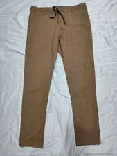 686 Everything Collection Men’s Everywhere Pants Slim Fit 36x34 Brown Technical  picture