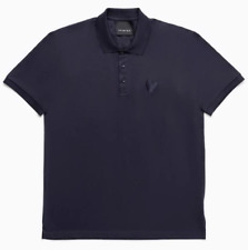 INIMIGO Classic Midnight Blue Heart Polo Shirt Men Size M NWOT (853) picture