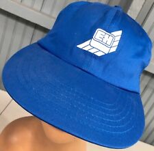 E + H Blue Vintage Snapback Baseball Cap Hat picture