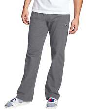 Champion Men's Open Bottom Jersey Pants Gym w/ Pockets Authentic Light Weight picture