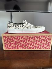 New Vans X Mooneyes Authentic 44 DX Anaheim Factory White/Black Sneakers 2022 picture