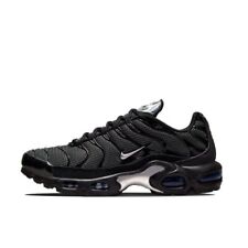 2024 NK CUSHIONED RUNNING SHOES AIR MAX PLUS LOW TOP BLACK TRAINERS SNEAKERS picture