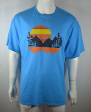 The American Outdoorsman Men's T shirt 2XL  Blue River Heather NWT picture