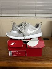 Size 10 Pre-Owned - Nike Roshe One Triple White 511881-112 picture