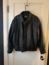 Leather Coat Original Outerwear Size L picture