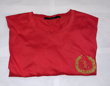 Billionaire Couture Men's Red Cotton Crew-neck Jersey T-Shirt with BB Logo picture