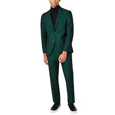 Kenneth Cole Reaction Slim-Fit Ready Flex Suit 38R 31 x 32 Emerald Gren picture