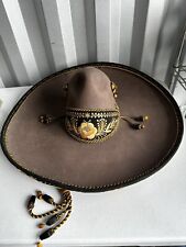 Antique Early 20th Century Tardan Mexico Sombrero RARE Embroidered AS IS picture