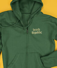 1916 Irish Republic Zip Up Hoodie Celtic Glasgow Ireland Bhoys Rebel Easter picture