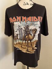 Iron Maiden RARE 2007 Dubai Show Y2K Eddie Shirt Black Life And Death Size Large picture