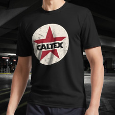 Caltex Oil California Gas Station Logo T-Shirt Funny Logo American Men's T-Shirt picture
