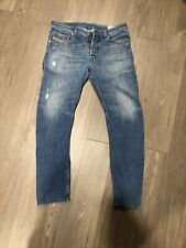 HOT AUTHENTIC Men's DIESEL ROMBEE XT CARROT CROPPED O-LEG Jeans 32/28 picture