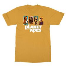Planet Of The Apes Vintage Sci Fi Movie Film Men's T-Shirt picture