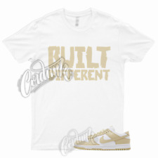 BUILT T Shirt to Match Dunk Low Team Gold Wolf Grey White Tan Khaki Mid High Max picture