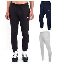 Nike Men's Sweatpants Athletic Wear Ribbed Cuff Drawstring Fitness Fleece Jogger picture