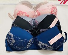 Lot Of 5 Mamia Bra 38B Padded Underwire Adjustable Clasp Back New picture