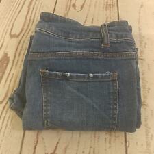 Time and Tru Jean Capris Blue Size 10 picture
