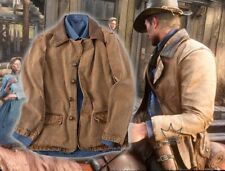 Red Dead Redemption 2 Arthur Morgan Denim Coat Jacket Shirt Cosplay Costume Prop picture