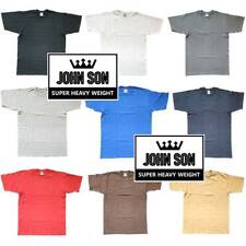 Plain Tall T-shirts Round Neck[JOHN SON]Super Heavy Weight[L~7XL]Big Size Single picture