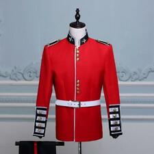 British Uniform Royal Guard Soldier Costume Mens Fancy Dress Outfit Grenadier sz picture