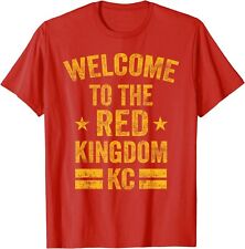 Welcome To The Red Kingdom Kansas City Vintage Unisex T-Shirt picture