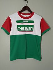Vintage 1986 Team Seven Eleven Tour De France T Shirt Size Medium picture