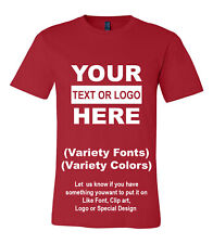 Personalized Customs T-Shirt your Text / Logo / Photo Custom Made Shirt picture