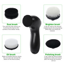 Electric Shoe Polisher,Multifunctional Cleaning Brush Shoe Shine Kit Automatic picture