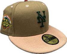 New Era New York Mets 59FIFTY Fitted Hat Jae Tips Exclusive Khaki Size 7 3/8 picture