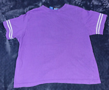 Vintage Disney Winnie The Pooh Hunny Purple V-Neck T-shirt Size 22w / 24w picture