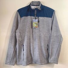 ORVIS Men's Bonded Mesh Fleece Full Zip Jacket ~ Gray ~ Sizes L XL XXL picture
