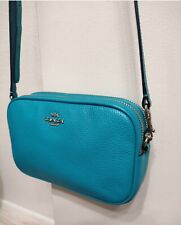 Coach Sadie Crossbody Clutch Turquoise 65547 picture