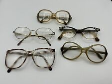 Vintage Lot of 5 Eyeglasses w Frames 1960s 70s 80s picture