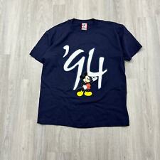 VINTAGE 1994 Walt Disney World Mickey Mouse Spirit Jersey Shirt Size XL 1990s  picture