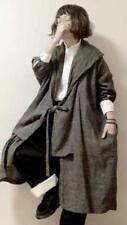 Garment Reproduction Of Workers Wool Linen Long Coat picture