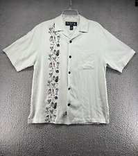 Nat Nast Silk Shirt Embroidered Limited Edition #186 Men's S Cocktails picture