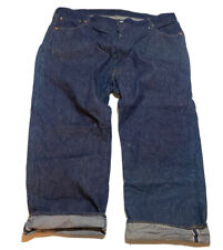 Vintage 70s Levis 501 Dark Wash Selvedge Redline Jeans No Wash Actual 46x29 C2 picture
