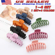4PCS Large Claw Clips for Thick Thin Hair, Banana Hair Clips for Women Girls US picture